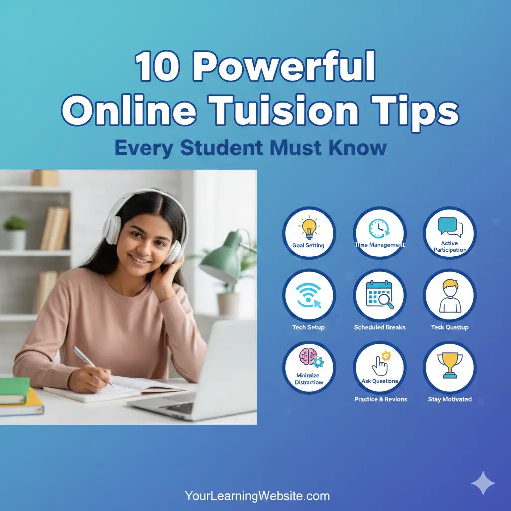 10 Powerful Online Tuition Tips Every Student Must Know